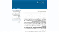 Desktop Screenshot of jewelry2012.tarlog.com
